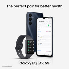 Samsung Galaxy A16 5G A Series, Unlocked Android Smartphone, Large AMOLED Display, Durable Design, Super Fast Charging, Expandable Storage, 5G Connectivity, US Version, 2025, Blue Black