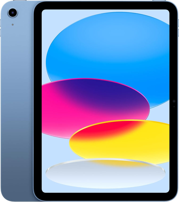 Apple iPad 11-inch (2024) with A16 Chip – 128GB Storage, Liquid Retina Display, Wi-Fi 6, 12MP Front/Back Cameras, Touch ID, All-Day Battery Life – Blue