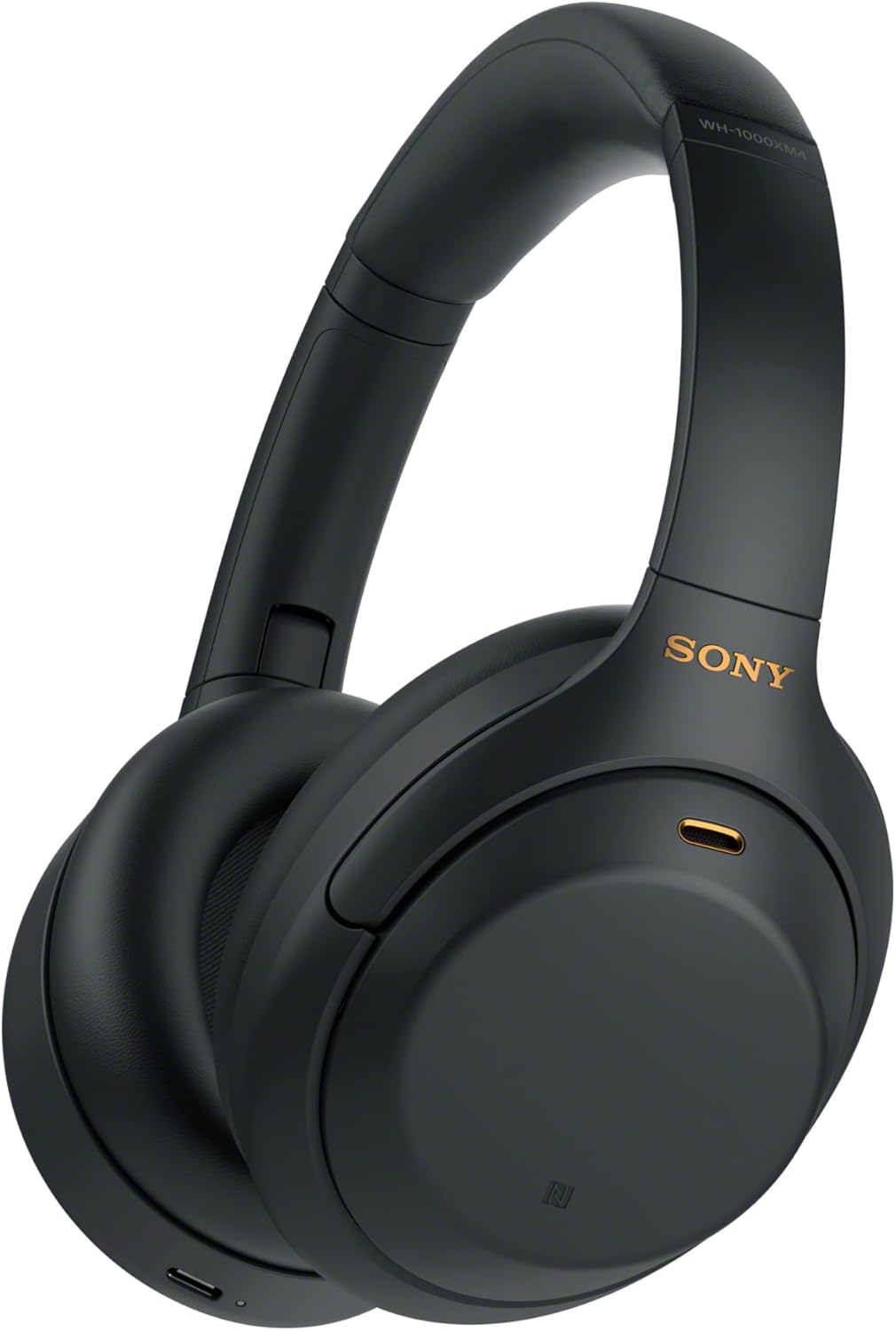 Sony WH-1000XM4 Wireless Noise-Canceling Headphones – Premium Over-Ear Bluetooth Headset with Mic, Alexa Built-in, 30-Hour Battery – Black